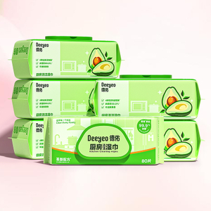 Lingettes nettoyantes pour la cuisine