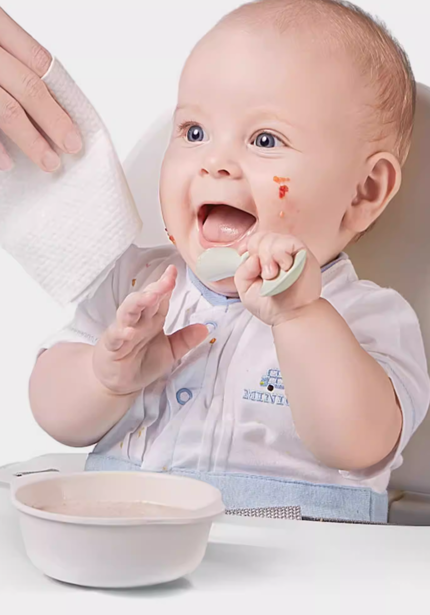 80-Piece Baby Hand and Mouth Wet Wipes