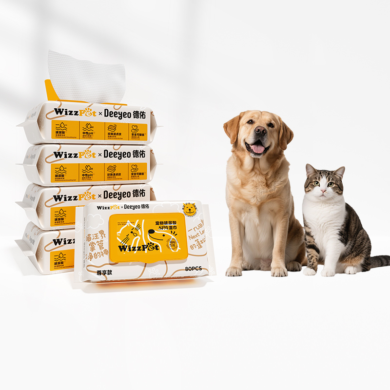 Pet Cleaning Wet Wipes