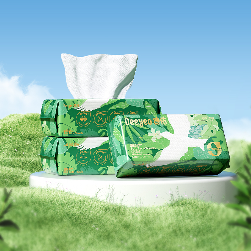 Disposable Soft Face Towels 60 Pieces