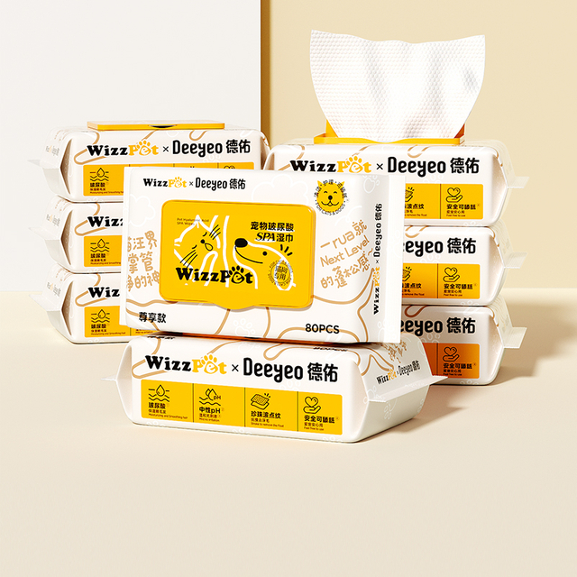 Pet Cleaning Wet Wipes