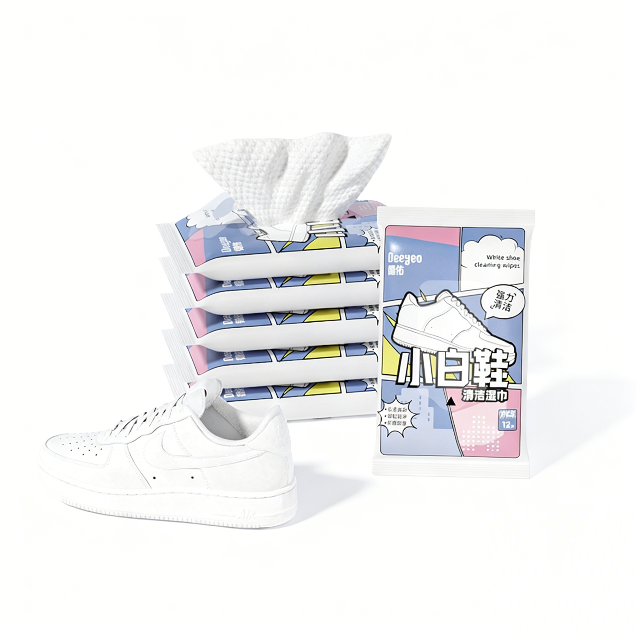 White Sneaker Cleaning Wipes